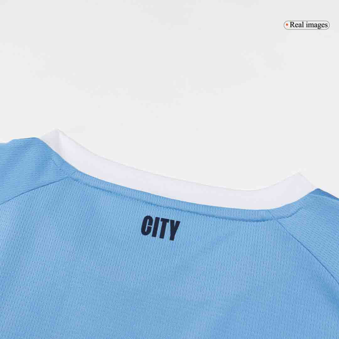 DE BRUYNE #17 Manchester City Tröja 2025/26 Hemma Premium Blå-2