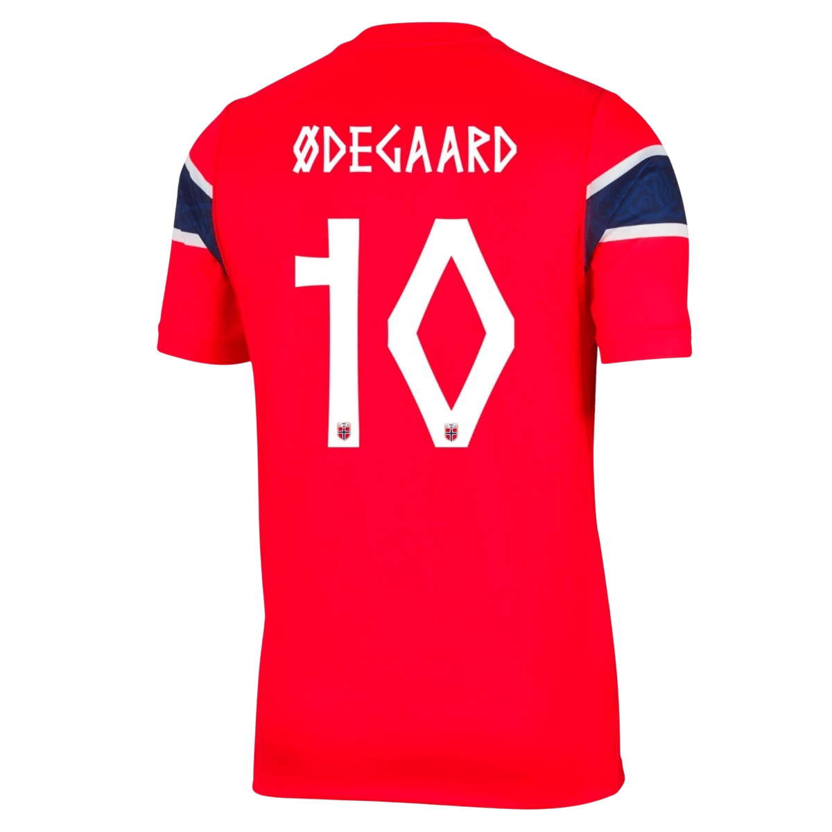 Norge Tröja Ødegaard #10 2026 Hemma Röd