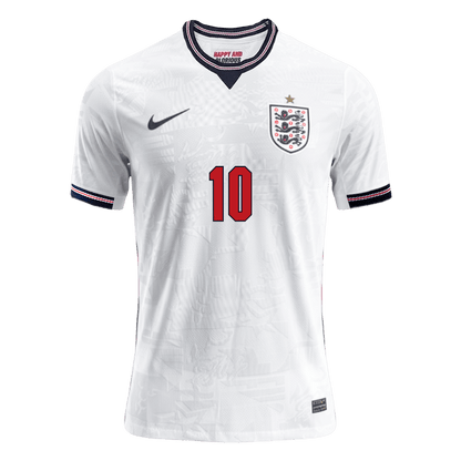 England Tröja BELLINGHAM #10 2026 Hemma Autentisk Vit-8