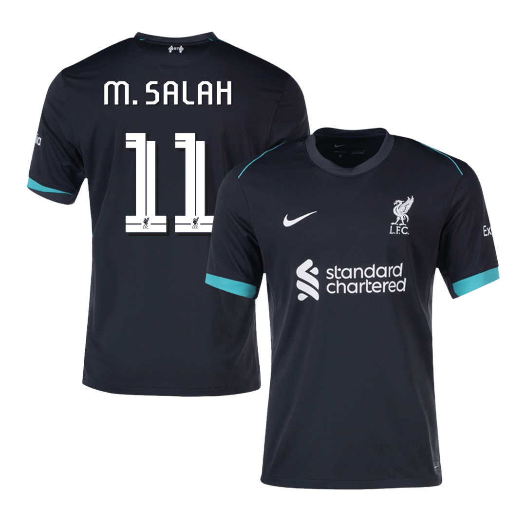 Liverpool Tröja M.SALAH #11 2024/25 Borta - UCL