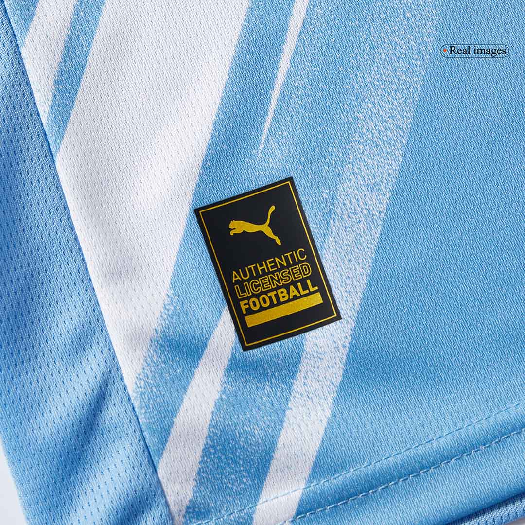 Manchester City Tröja 2025/26 Hemma Långärmad Blå