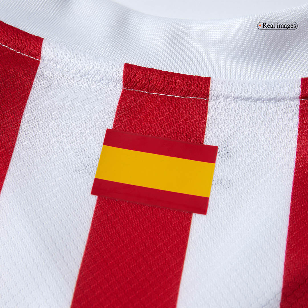 Atletico Madrid Tröja 2025/26 Hemma Röd & Vit Barn