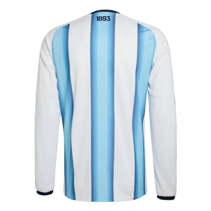 Argentina Tröja 2026 Hemma Långärmad Blå & Vit-11