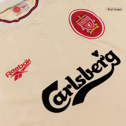 Liverpool Bortatröja 1996/97 Retro Tröja
 Gul-4