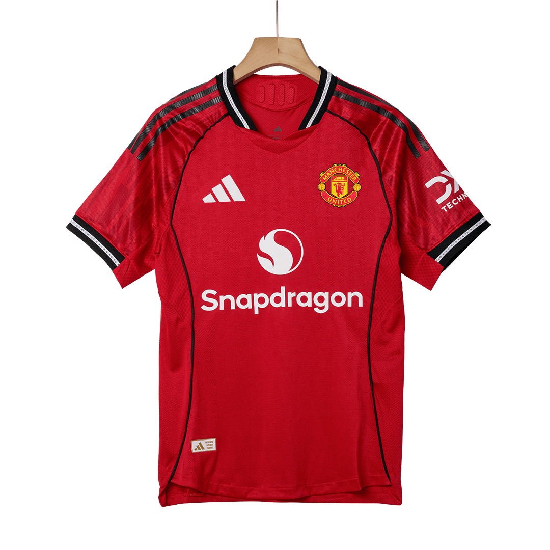 Manchester United Tröja B.FERNANDES #8 2025/26 Hemma Röd