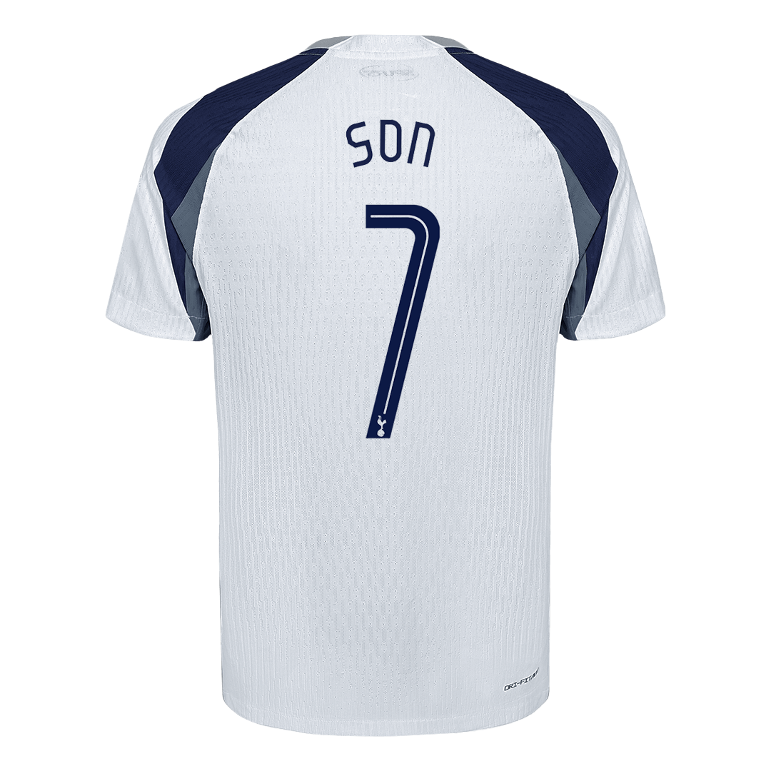 Tottenham Hotspur Tröja SON #7 2025/26 Hemma Vit - UCL