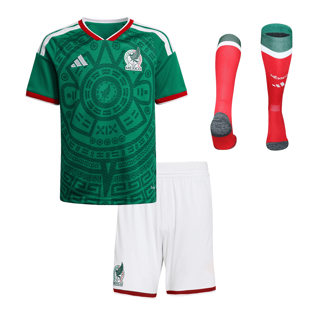 Mexiko Tröja 2026 Hemmaställ Grön Barn