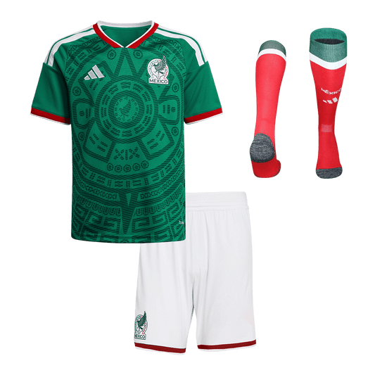 Mexiko Tröja 2026 Hemmaställ Grön Barn