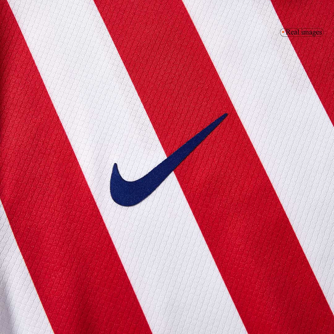 Atletico Madrid Tröja SØRLOTH #9 2025/26 Hemma Röd & Vit-7