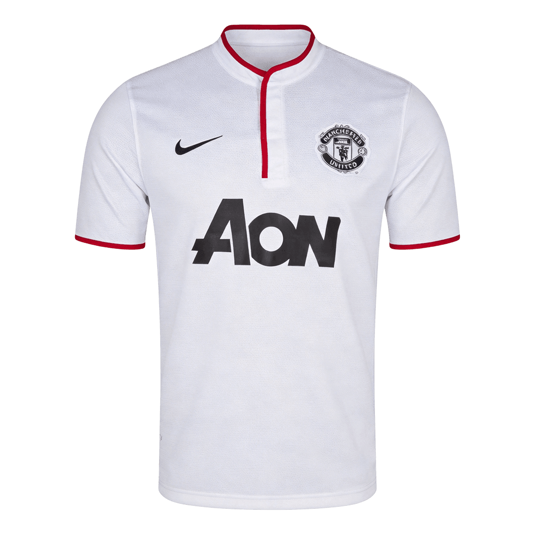 Manchester United Bortatröja 2013/14 Retro Tröja
 Vit