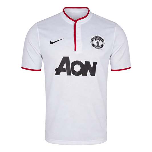 Manchester United Bortatröja 2013/14 Retro Tröja
 Vit
