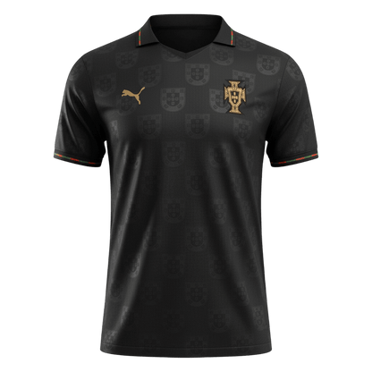 Portugal Tröja 2026 Autentisk Svart