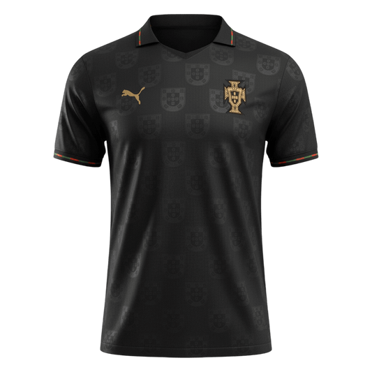 Portugal Tröja 2026 Autentisk Svart
