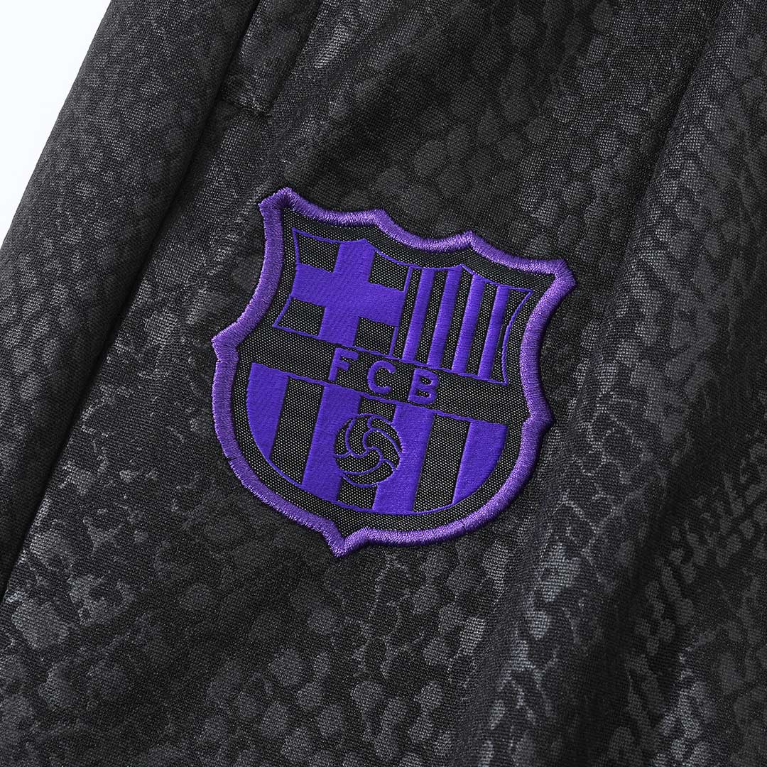 Barcelona Träningsställ 2025/26 Barn Svart