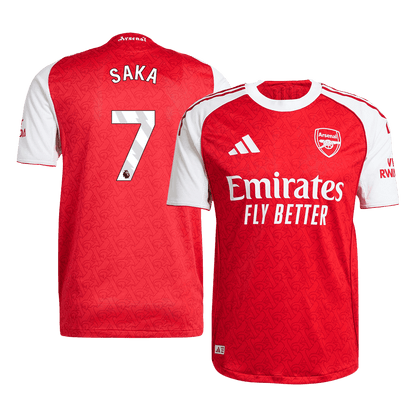 Arsenal Tröja SAKA #7 2025/26 Hemma Röd