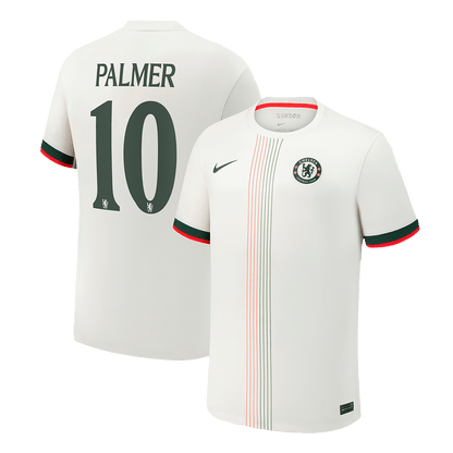 Chelsea Tröja PALMER #10 2025/26 Borta Vit - UCL