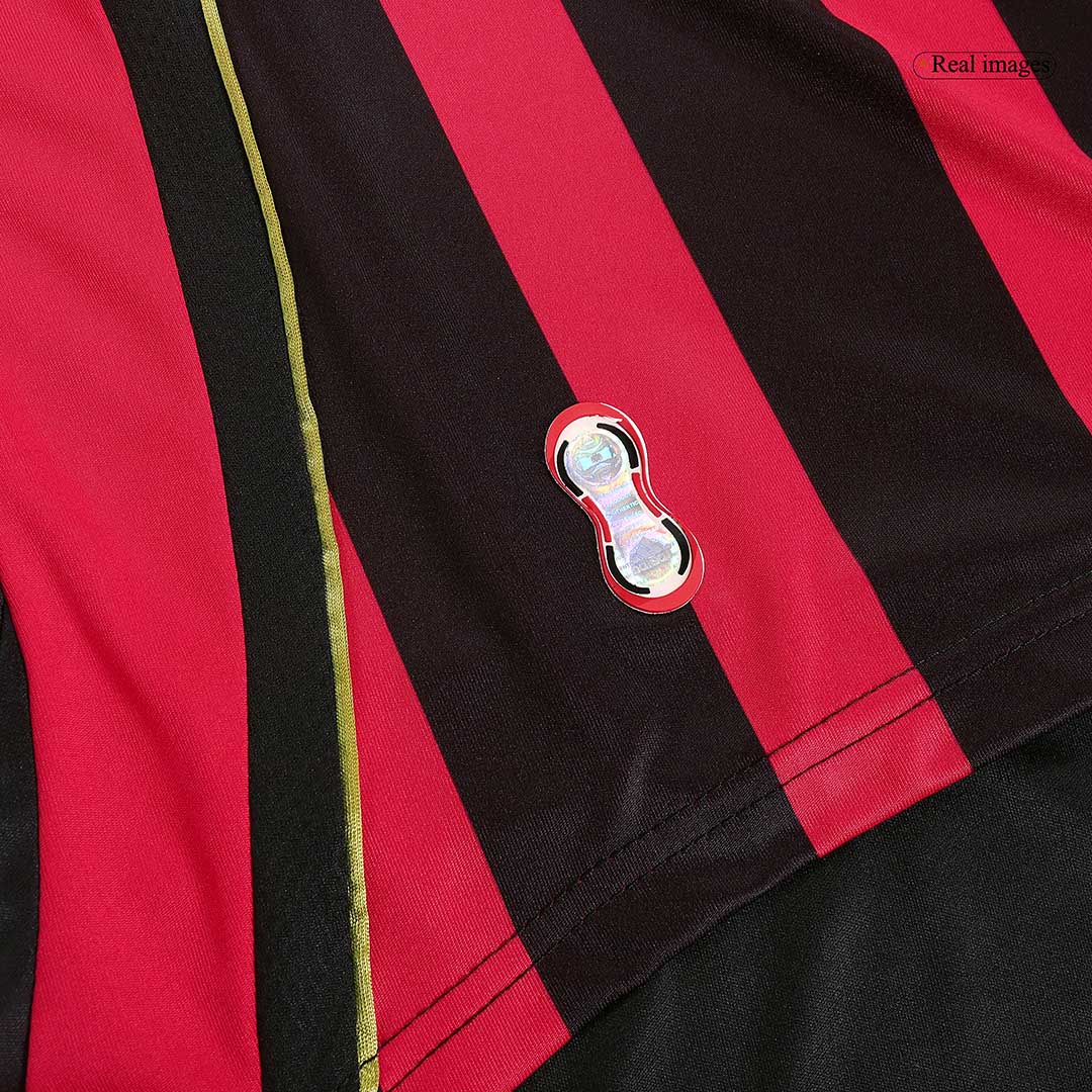 MALDINI #3 AC Milan Hemmatröja 2006/07 Retro Tröja
 Röd & Svart