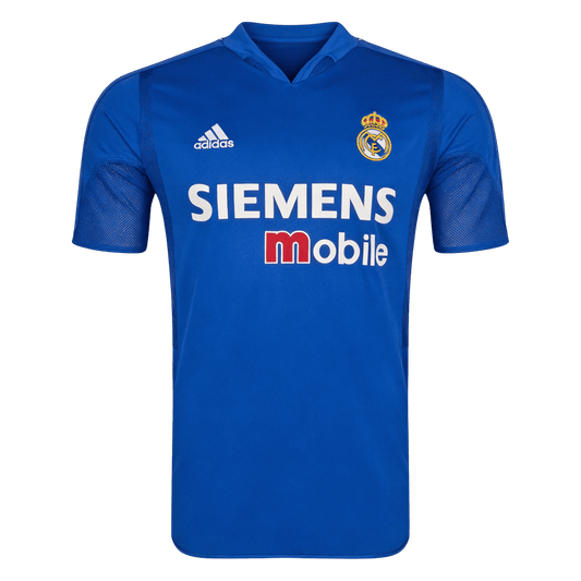 Real Madrid Bortatröja 2004/05 Retro Tröja
 Blå