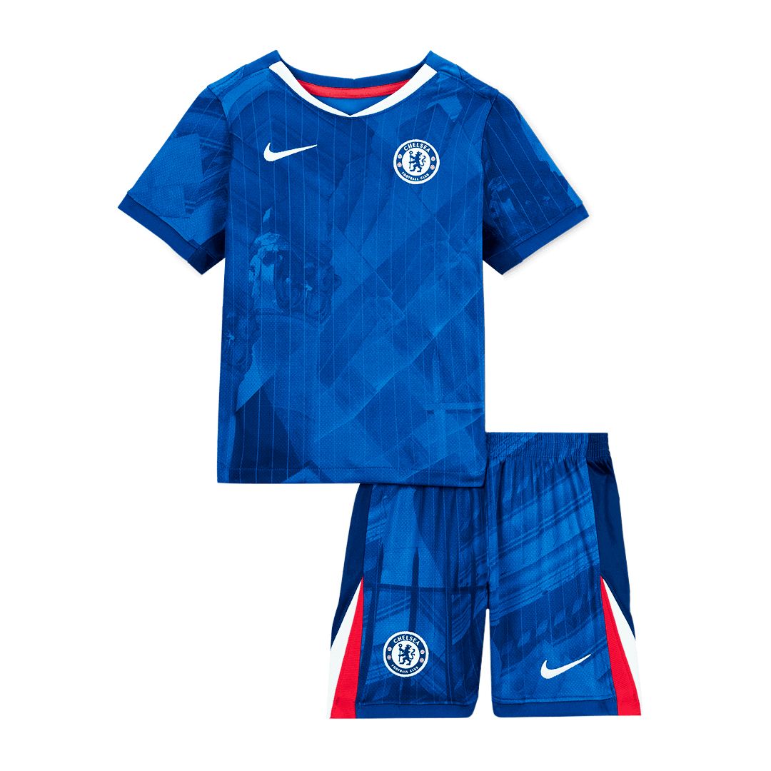 Chelsea Tröja 2025/26 Hemma Blå Barn