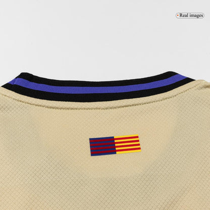 Barcelona Tröja 2025/26 Borta Gul Dam-3