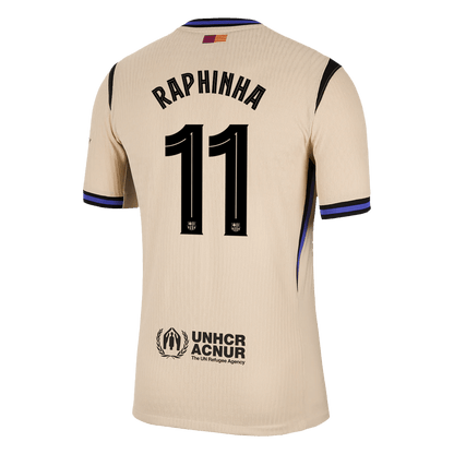 Barcelona Tröja RAPHINHA #11 2025/26 Borta Gul - UCL-14