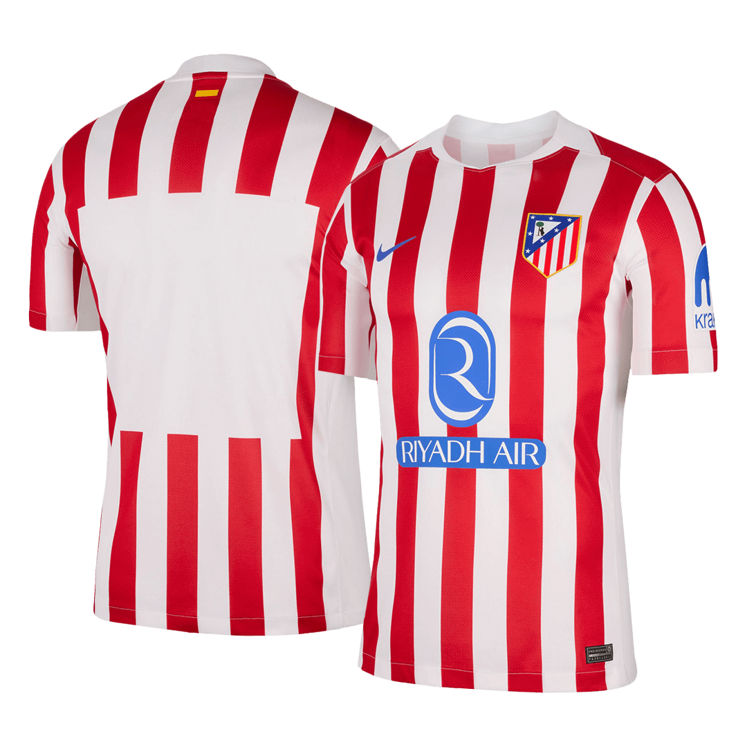 Atletico Madrid Tröja 2025/26 Hemma Röd & Vit-12