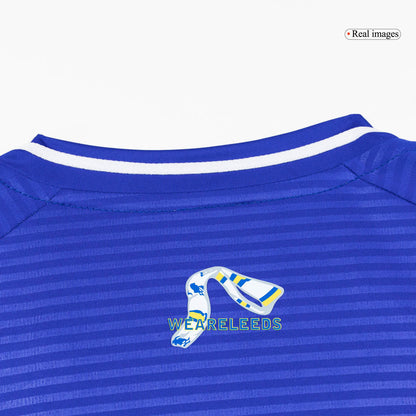 Leeds United Tröja 2025/26 Borta Blå-2
