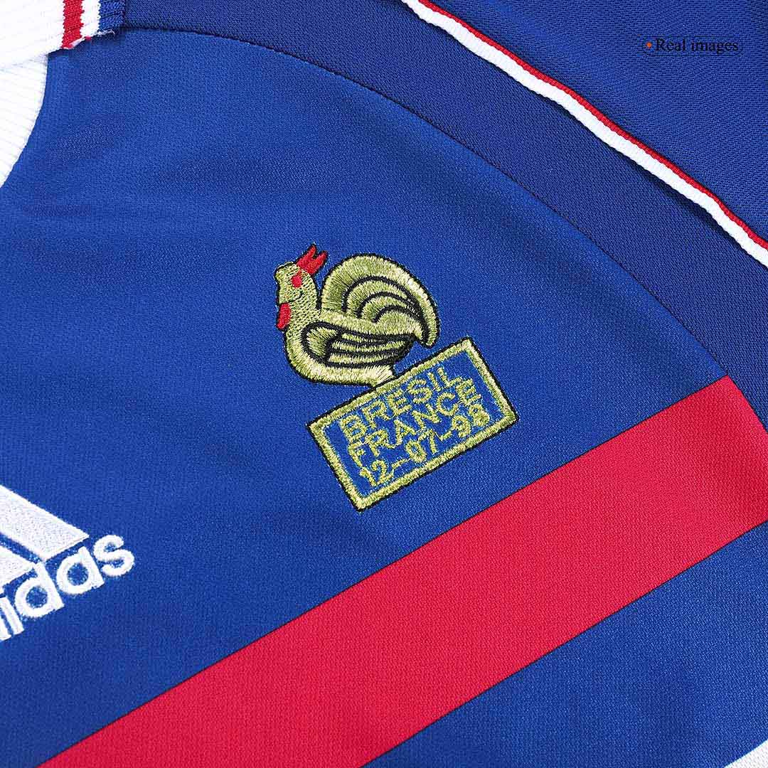 Frankrike Hemmatröja 1998 Retro Tröja
 Blå