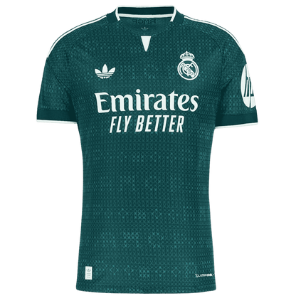 Real Madrid Tröja BELLINGHAM #5 2026/27 Borta Autentisk Grön-2