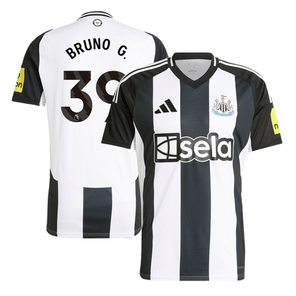 Newcastle United Tröja BRUNO G. #39 2024/25 Hemma Svart & Vitt