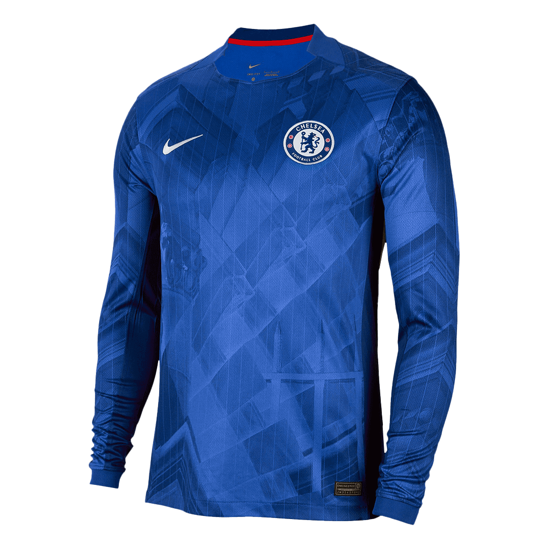 Chelsea Tröja 2025/26 Hemma Långärmad Blå