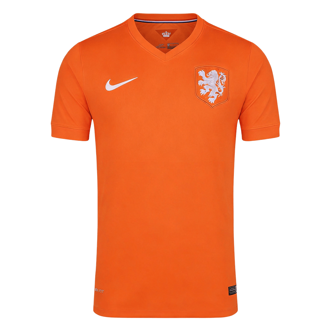 Nederländerna Hemmatröja 2014 Retro Tröja
 Orange