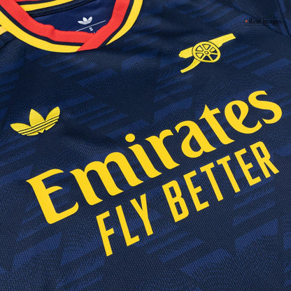 Arsenal Tröja SAKA #7 2026/27 Borta Mörkblå-4