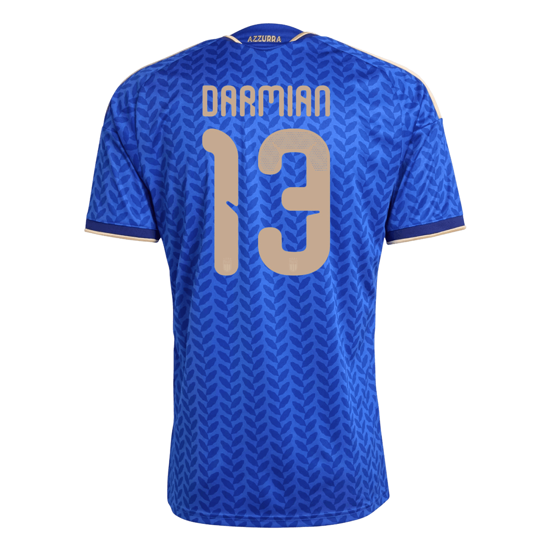 DARMIAN #13 Italien Tröja 2026 Hemma Premium Blå-8