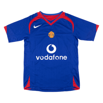 Manchester United Bortatröja 2005/06 Retro Tröja
 Blå