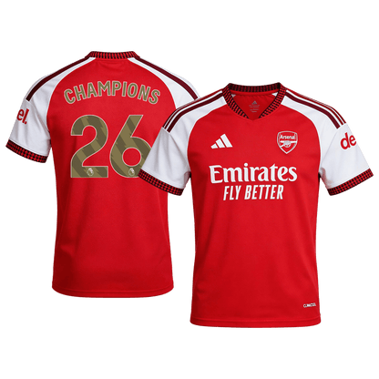 Arsenal Tröja CHAMPIONS #26 2026/27 Hemma Röd