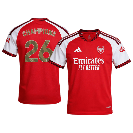 Arsenal Tröja CHAMPIONS #26 2026/27 Hemma Röd