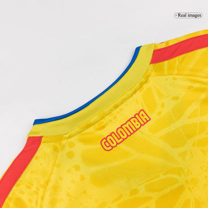 Colombia Tröja 2026 Hemma Långärmad Gul-2