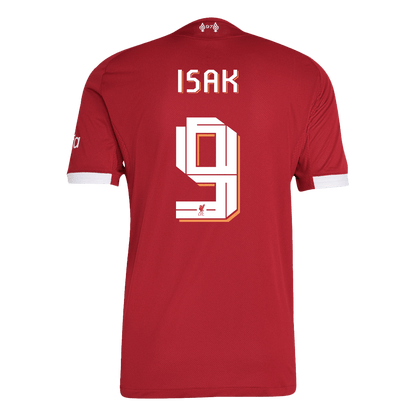 Liverpool Tröja ISAK #9 2025/26 Hemma Röd - UCL-10