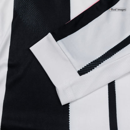 Juventus Tröja 2025/26 Hemma Långärmad Svart & Vitt