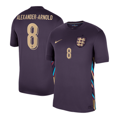 England Tröja ALEXANDER-ARNOLD #8 Euro 2024 Borta Lila
