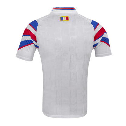 Frankrike Bortatröja Euro 1996 Retro Tröja
 Vit-10