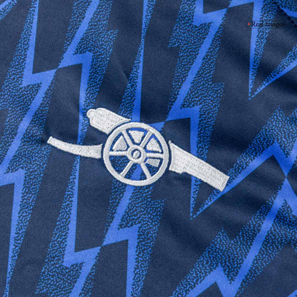 Arsenal Tröja 2025/26 Borta Blå Barn-8