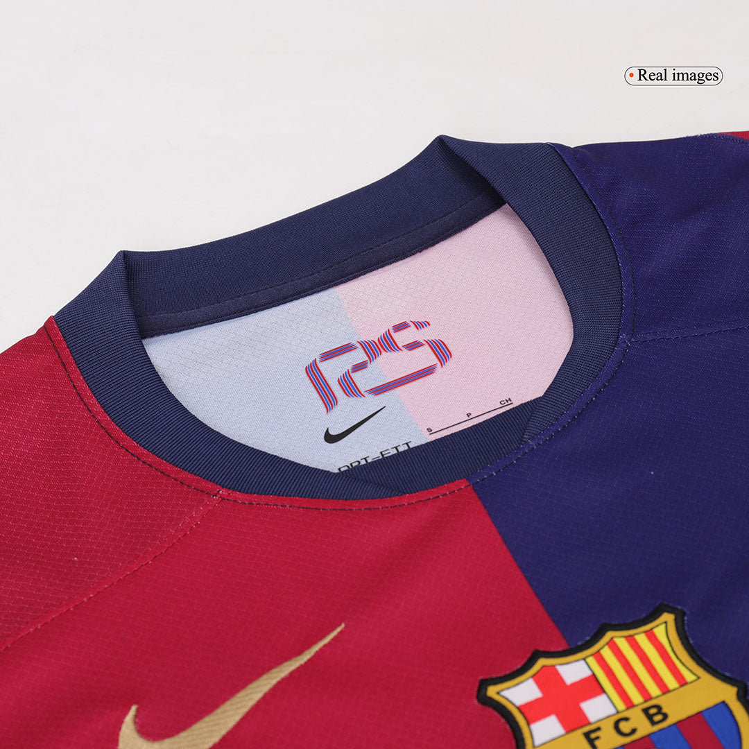 Barcelona Tröja Hemmaställ 2024/25 Röd & Blå-10