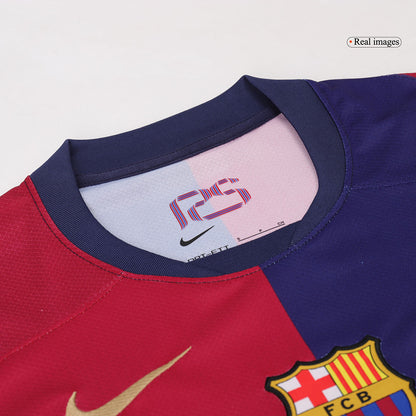 Barcelona Tröja Hemmaställ 2024/25 Röd & Blå-10