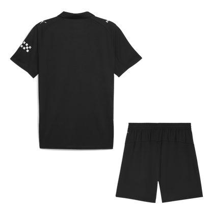 Manchester City Tröja Bortaställ 2025/26 Svart-13