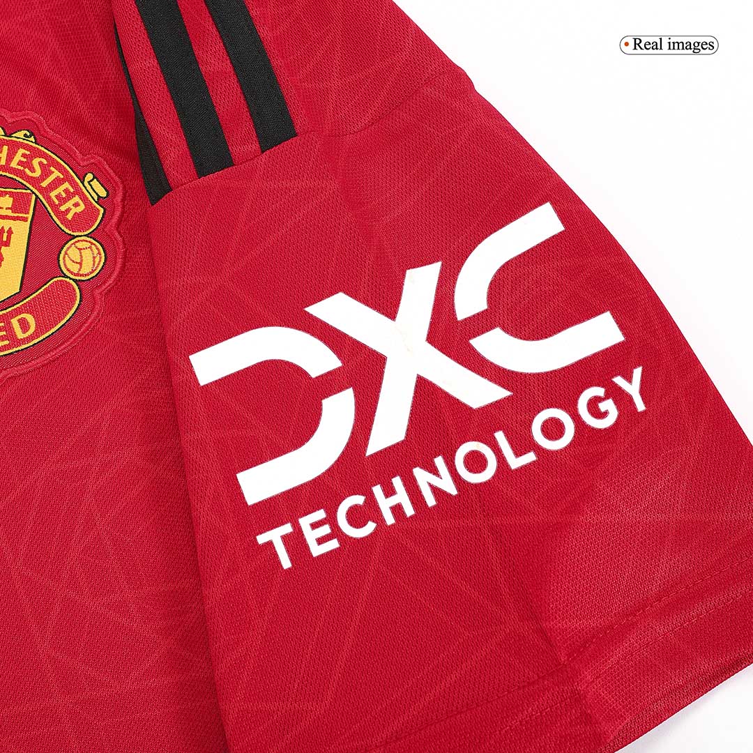 Manchester United Tröja 2023/24 Hemma Röd-3