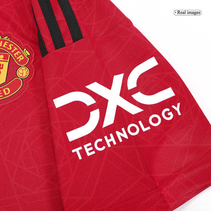 Manchester United Tröja HØJLUND #11 2023/24 Hemma Röd-3