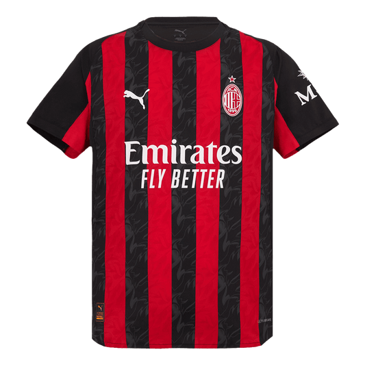AC Milan Tröja 2025/26 Hemma Röd & Svart