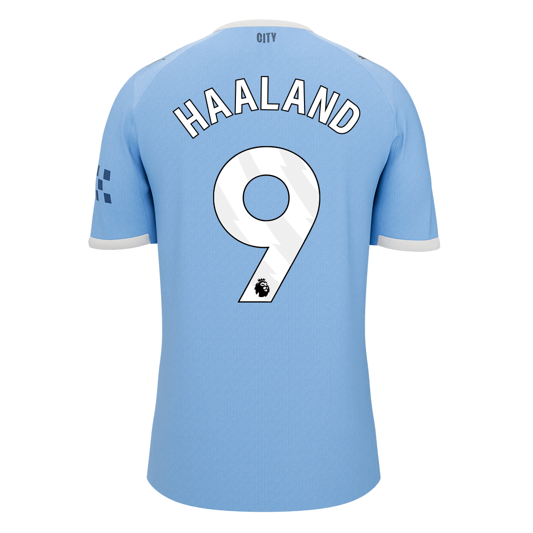 HAALAND #9 Manchester City Tröja 2025/26 Hemma Premium Blå-10